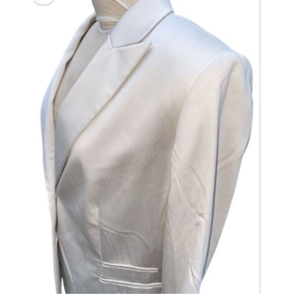 Alex Marie Blazer Sz 16W Khaki Lined Wardrobe Staple Plus Size - Picture 9 of 15